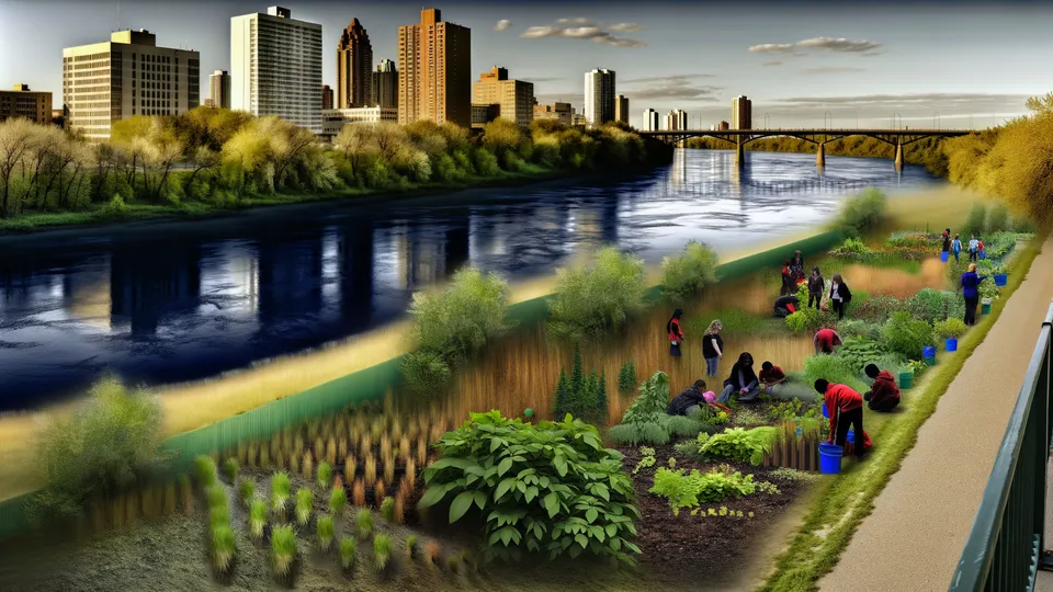 Feature image for How Brandon's Riverfront Gardens Are Healing a Prairie City