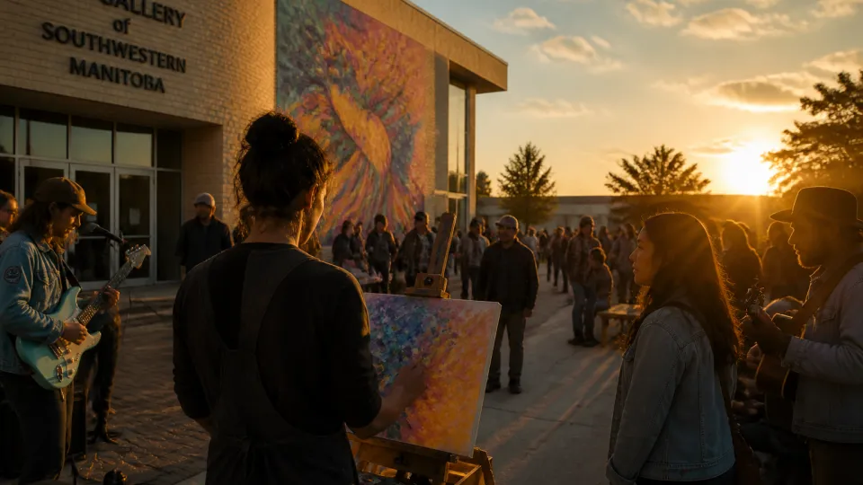 Feature image for Resilient Brushstrokes: Westman's Cultural Renaissance and Living Roots
